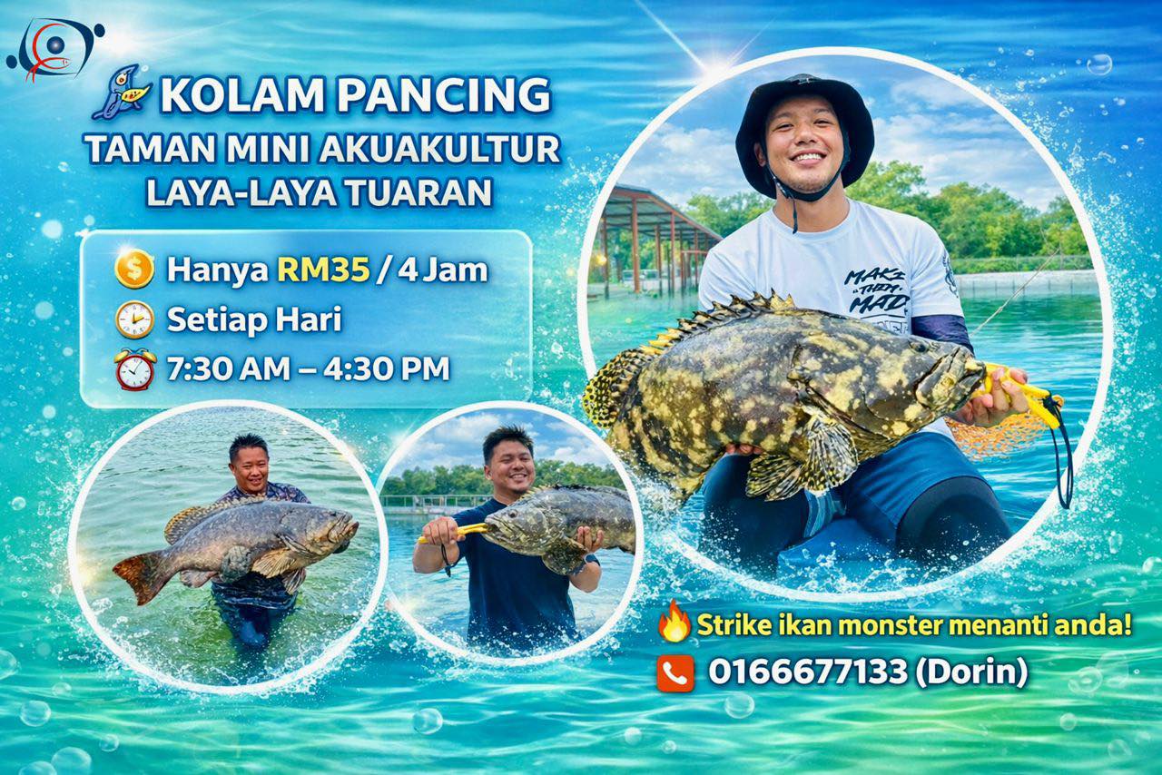 Promosi Memancing Di TMA Laya-Laya